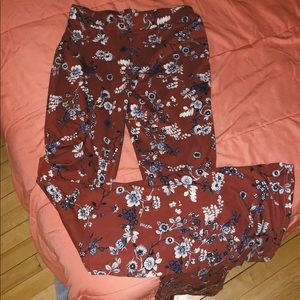 ShoSho floral, flare pants